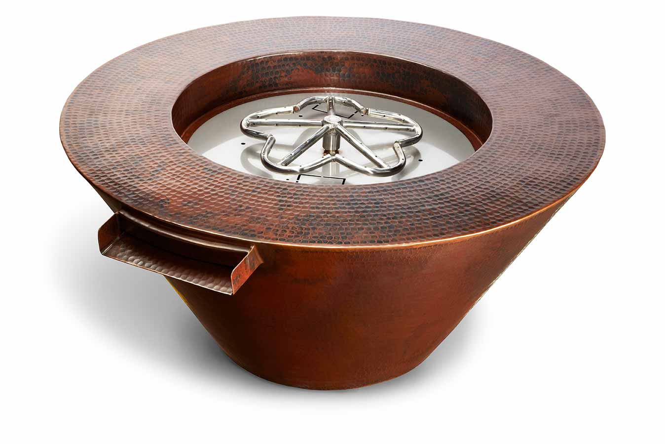 Copper Bowl Series Hammered Mesa Model - Bowl