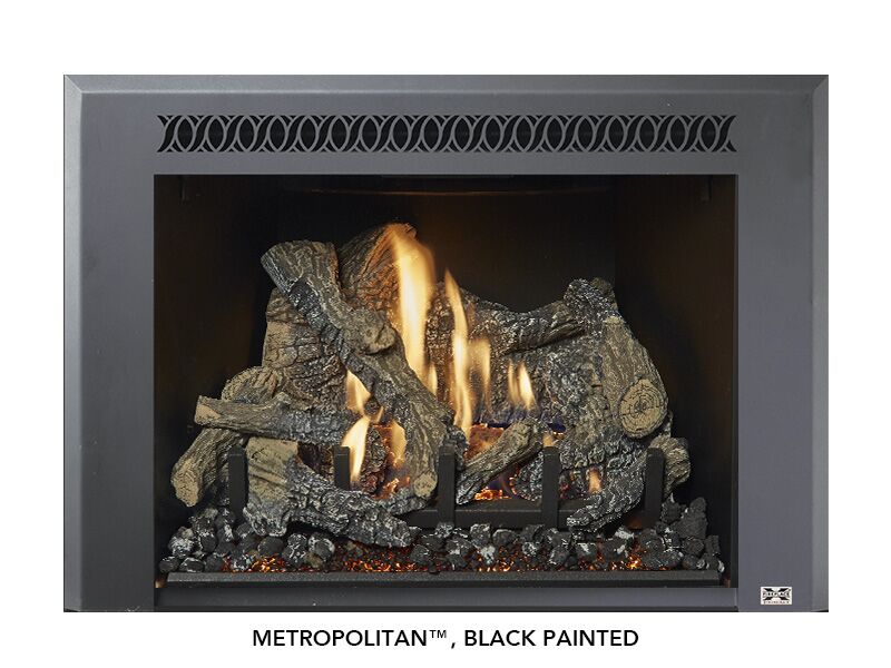 Fireplace X - 430 Deluxe Ember-Glo - Fireplace X Gas Insert