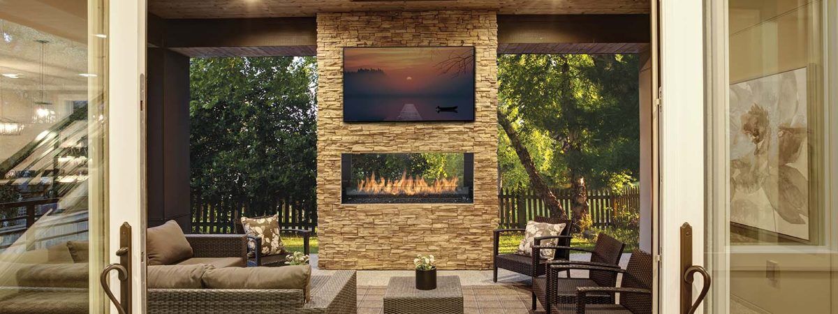 Fire Garden - 6424 Outdoor Linear Gas Fireplaces - Fire Garden Gas Fireplace & Outdoor Fire