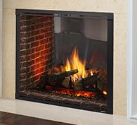 Majestic Marquis II See-Through Direct Vent Gas Fireplace - Majestic Gas Fireplace