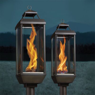 Fire Garden - 20K Lantern Manual Piezo Igniter NG - Fire Garden Gas Lantern/Torch